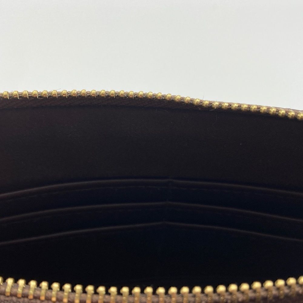 Ellen Tracy Python Wristlet Brown/Chocolate Color - Picture 6 of 9